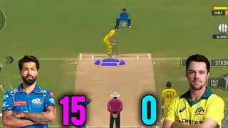 HARDIK PANDYA VS TRAVIS HEAD BATTING COMPRESSION IN RC24