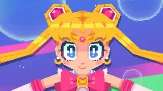 SAILOR MOON in low-poly!