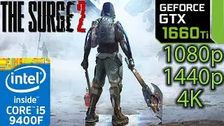 The Surge 2 - GTX 1660 ti - 1080p - 1440p - 4K - i5 9400f - Gameplay Benchmark PC