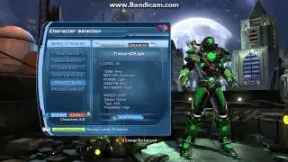 DCUO: My Characters