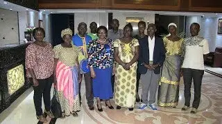 Impunzi z'abanyarwanda zicumbikiwe muri Angola zasuye u Rwanda
