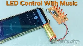 LED Lights Control With Music Beats 