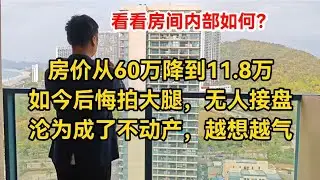 房价从60万降到11.8万，如今后悔拍大腿，彻底沦为成了不动产，越想越气