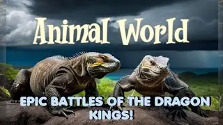 Komodo Dragon Battles | The Ultimate Struggle for Dominance | Documentary | Animals fight