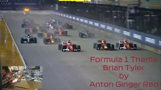 Formula 1 Theme by Brian Tyler Guitar Cover by Anton Ginger Red