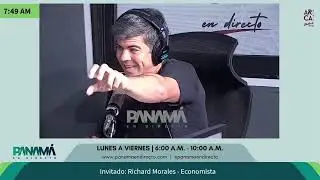 Actualidad pol&iacute;tica nacional | Richard Morales, economista, excandidato a la vicepdte. #PED