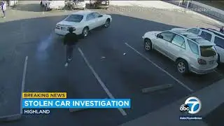Amber Alert canceled after kidnap claim deemed unfounded, car theft suspect in custody | ABC7