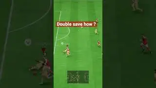 Great saves by the keeper#fifa#roadto1k