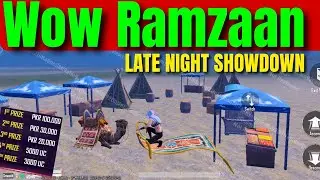 WOW RAMZAAN LATE NIGHT SHOWDOWN PUBG MOBILE | HOW TO CREATE WOW RAMZAAN MAP PUBG MOBILE
