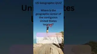 Geographic Center of the Contiguous US #MapQuiz