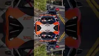 Lamborghini vs Lamborghini 🔥😱Crazy stunt|Supercar battle 🚗💥#shorts #lamborghini#carstunt#viralshorts