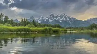 Reflection moments at the Grand Teton