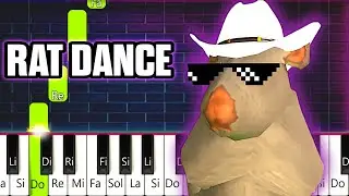 RAT DANCE (Chess Type Beat)   -  🎹 Piano Tutorial F&aacute;cil / EASY