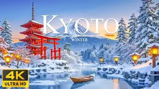 Peaceful Winter in Kyoto &ndash; Japan 4K UHD ❄️ Snowy Temples, Zen Gardens & Timeless Tranquility