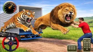 Animal Cargo Truck Driving Game 3D - Animal Transport Cargo Truck 2024 - Android Gameplay
