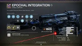 Destiny 2 Season of The Deep (Epochal Integration with Sinking Feeling Shader)