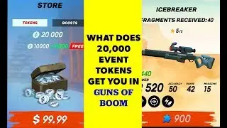 Spending 20,000 New Years event coins in Guns of Boom