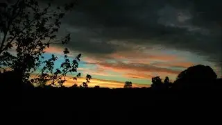 Sunset over Baildon Moor | Yorkshire