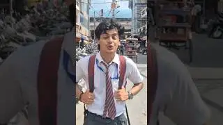 School boy get cigarette? || #shorts #viral #trending #school #challenge #song @AyushBhandari