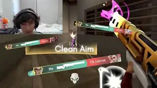 100T Asuna showcases his snappy aim with the Chamber op