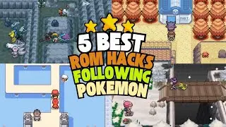 5 Best Pokemon ROM Hacks With Following Pokemon System #pokemon #nds #gba #romhacks