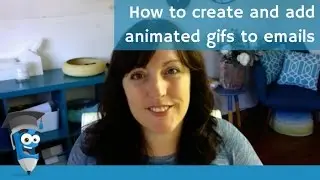 How to create and add animated gifs to emails