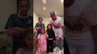 #ChrisBrown Celebrating His #Grammy Win with His Kids 🎉🎉🎉