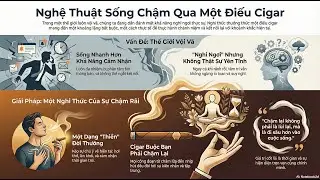Cigar & nghệ thuật sống chậm: T&acirc;m l&yacute; học của việc thưởng thức chậm | Y&ecirc;u Cigar Podcast