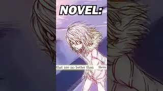 Accelerator in the Anime VS Light Novel