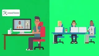 Hybrid meetings and videoconferencing with conneXroom