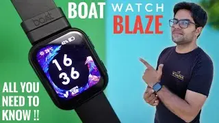 boAt Watch Blaze SmartWatch with BIG Display ⚡⚡ All You Need To Know !!