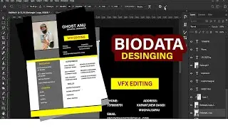 BIODATA / RESUME MACK IN PHOTOSHOP