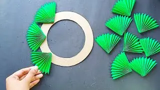 3 прекрасные идеи для настенных поделок / идеи для создания цветов / идеи для украшения комнаты /...