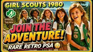 Rare 1980 Girl Scouts PSA: Join the Adventure!  Retro Nostalgia