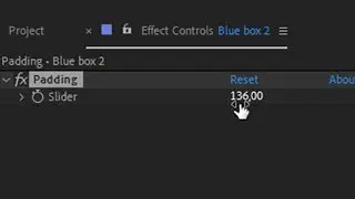 Sliders explained in Adobe After Effects