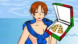 Hetalia - Italy is on a pony