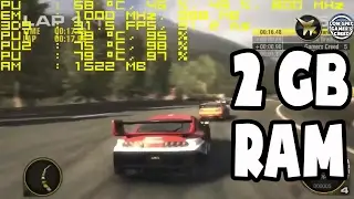 GRID Gameplay on 2GB RAM [Low End PC]