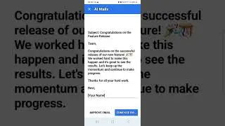 Master email writing with AI Assistance from ChatGPT and AI Mails Plugin for Gmail &trade; 🤖📝