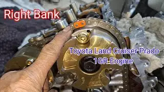 Timing Marks Setting 1GR Toyota Land Cruiser Prado #mechanics #Toyota #engine