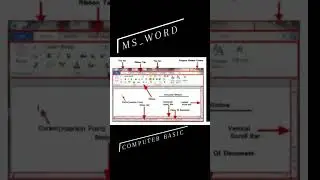 Basic of ms words  #shorts #microsoft #monatization #edit