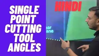 Single Point Cutting Tool Angles || Rake Angle || Clearance Angle