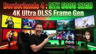 Borderlands 4 na RTX 5090: O Poder do Frame Gen! (4K Ultra Gameplay)