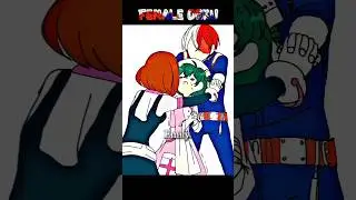 Female Deku😹🤙🏻#anime #myheroacademia #mha #deku #bakugou #todoroki #memes #fyp #shorts