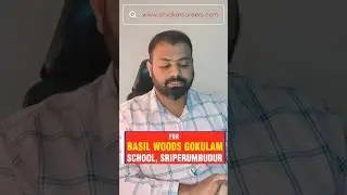 Basil Woods Gokulam School Hiring Admission Manager & Counsellor | Sriperumbudur Jobs
