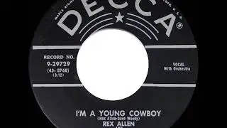 1955 Rex Allen - I'm A Young Cowboy (Streets Of Laredo)