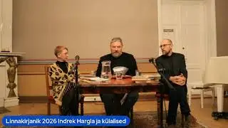Eesti kirjanduse päev. Tartu linnakirjanik 2026 Indrek Hargla ja külalised