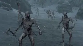 Zombie Attack!! (RANDOM ENCOUNTER) Creation Club - Skyrim Anniversary Edition