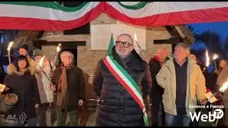 Ravenna, Italy, holds ceremony in honor of the Garibaldi couple.