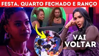 BBB 25 🚨 ALINE DESCONFIADA de DIOGO, QUARTO FECHADO gera CAOS, VOLTA DE GRACYANNE PROMETE