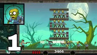 Stupid Zombies Gameplay Walkthrough || Level 1-16 || Part 1 || {Android} By GameResort